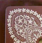 Lace Painting