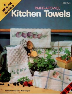 Kitchen Towels - Iron On Patterns - OOP