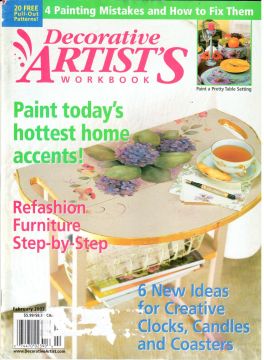 Decorative Artist's Workbook - 2002 February