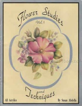 Flower Studies and Techniques Vol. 1 - Susan Abdella - OOP