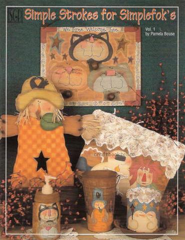 Simple Strokes for Simplefolk's Vol. 1 - Pamela Bouse Book