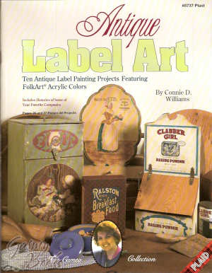 Antique Label Art - Connie Williams
