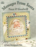 Messages From Santa PEACE & GOODWILL - Judy Westegaard