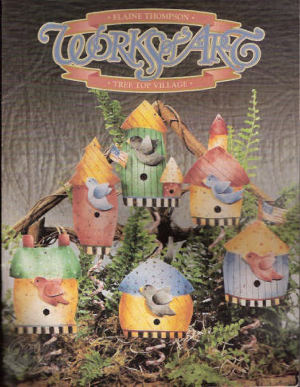 Works of Art: Tree Top Village - Elaine Thompson