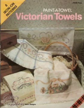Victorian Towel Painting Book - OOP