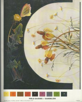 Field Daisies - Dandelion - Joan Johnson
