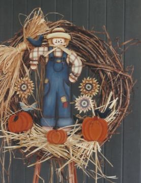 Harvest Time Scarecrow - Ann Finnigan