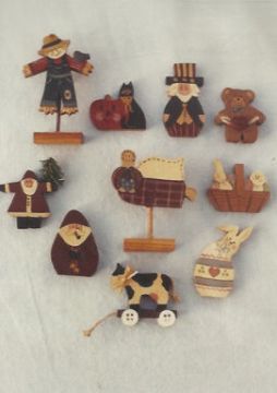 Miniatures or Pins Set 2 - Susan Fouts