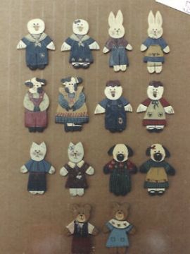Animal Friends Buttons and Pins - Susan Fouts