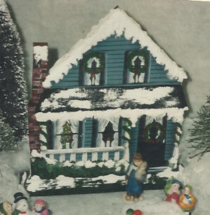 Christmas Village House - Betty Lindquist