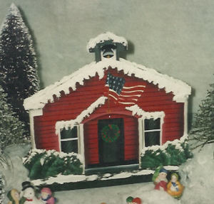 Christmas Village School House - Betty Lindquist