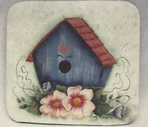Floral Birdhouse - Cindy Rippe