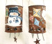 Winter and Spring Rusted Tin Chimes - Laurie Speltz