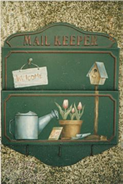 Metal Mail Keeper -  Kit Gee