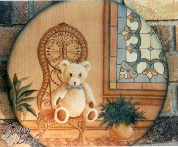 Bear in the Wicker Chair  - Charles Johnson