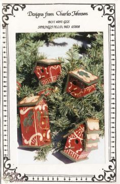 Victorian Gingerbread Birdhouse Tree Ornaments  - Johnson