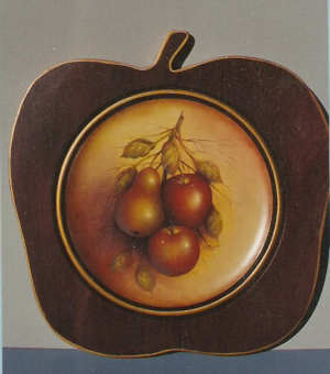 Apple and Pear Plate - Carolyn Phillips