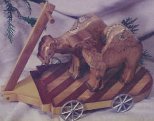 Capricious Camels Pull-Toy # 180 - Jean Zawicki