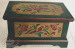 Small Trunk in Green & Red - Helen Jeglic