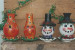 Holiday Hurricane Lamps Glass -  Carol Mays