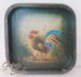 Metal Tray Rooster Box  - Mary Jane Todd