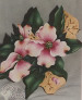 Pink Dogwood Curtain Ties  - Arlene Newman