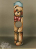 Fuzzy Wuzzy Door Charm  - Roxanne Puchalski