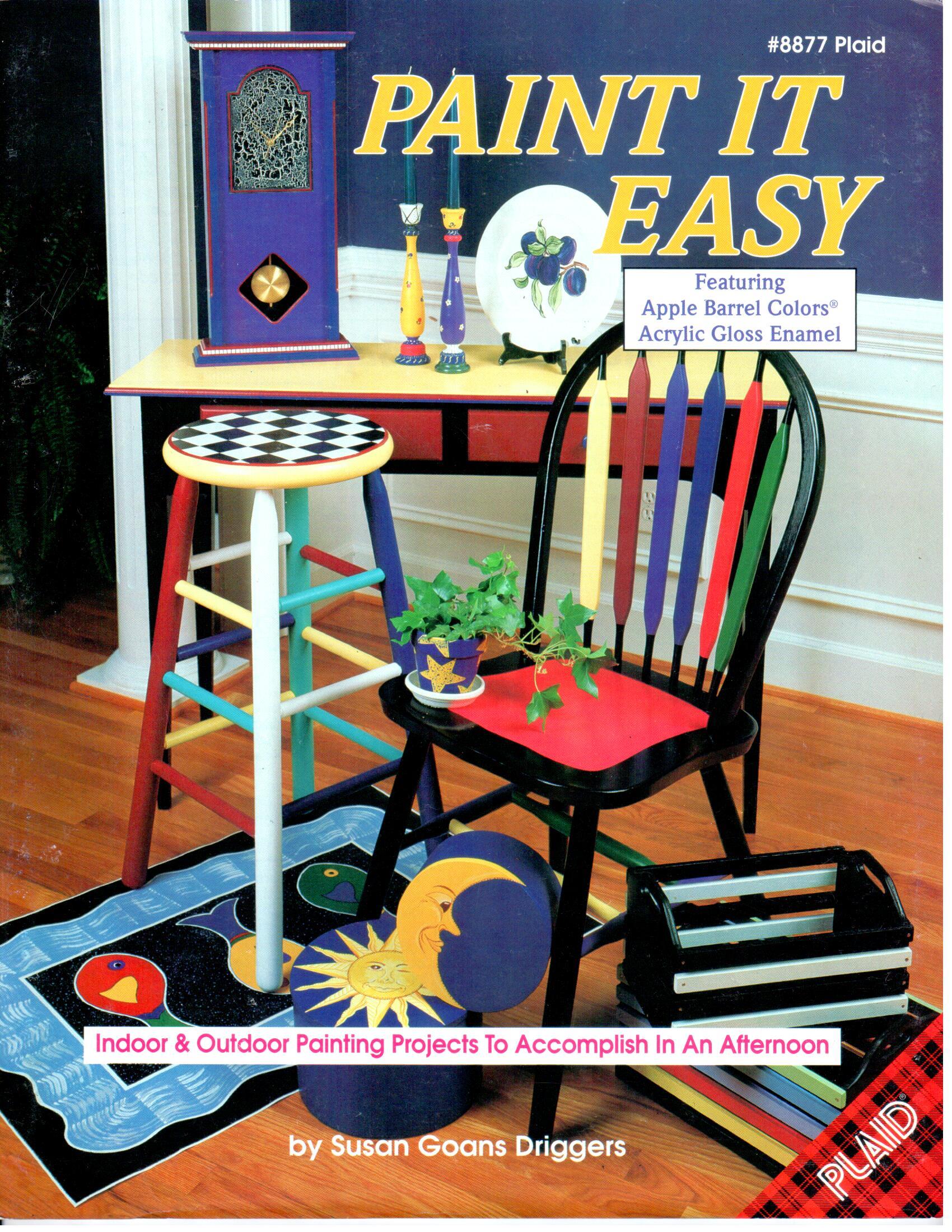 Decorative Painting Bookstore CLEARANCE Paint It Easy Susan Goans