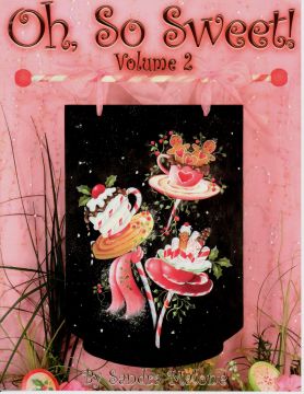 MALONE Oh Afin Sweet Volume 1 Sandra Malone Acrylique Décoratif Peinture Livre Gabarit 