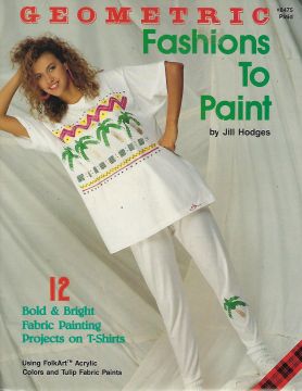 Geometric Fashions to Paint - Jill Hodges