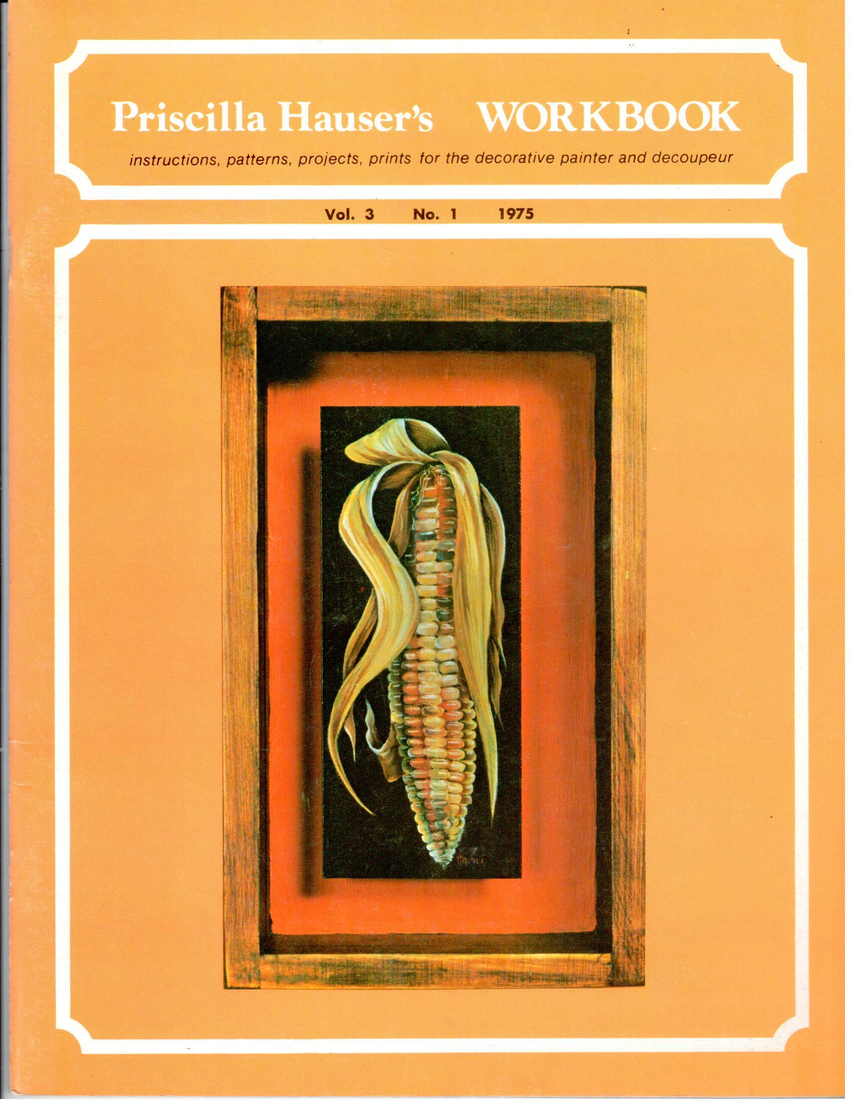 Decorative Painting Bookstore: CLEARANCE: Priscilla Hauser's Workbook ...
