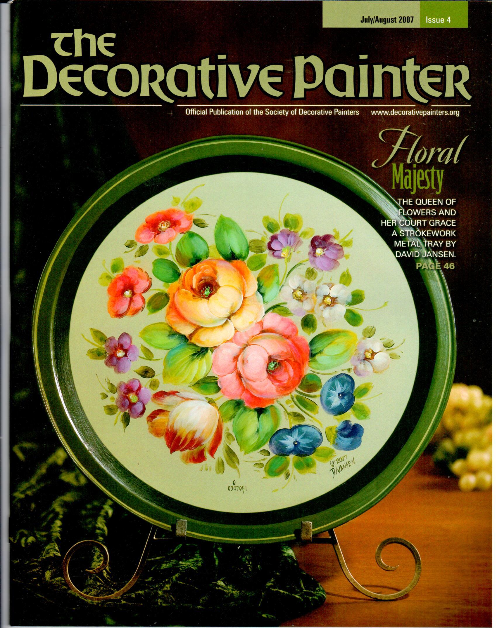 Decorative Painting Bookstore The Decorative Painter 2007 Issue 4