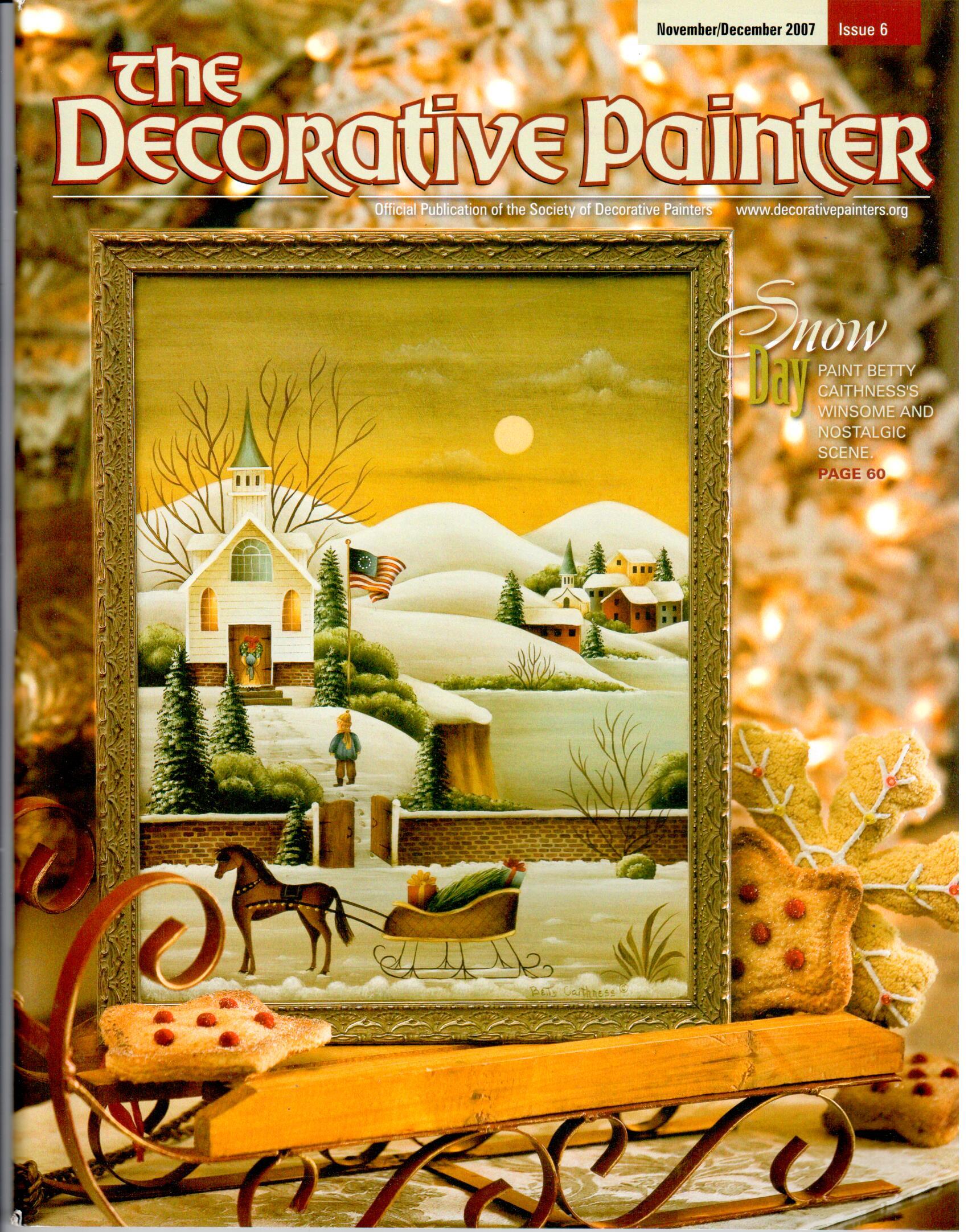 Decorative Painting Bookstore The Decorative Painter 2007 Issue 6