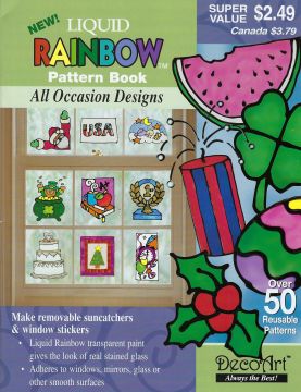 CLEARANCE: DecoArt Liquid Rainbow All Ocassion Designs (DAS133)