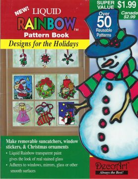 CLEARANCE: DecoArt Liquid Rainbow Designs for the Holidays (DAS96)
