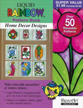 CLEARANCE: DecoArt Liquid Rainbow Home Decor Designs (DAS90)