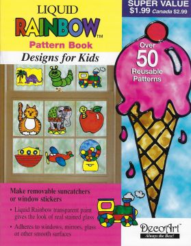CLEARANCE: DecoArt Liquid Rainbow Designs for Kids (DAS91)