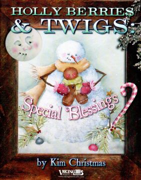 Holly Berries and Twigs - Special Blessings - Kim Christmas