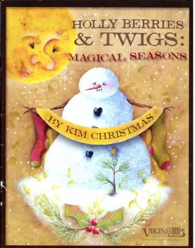 Holly Berries and Twigs Magical Seasons - Kim Christmas