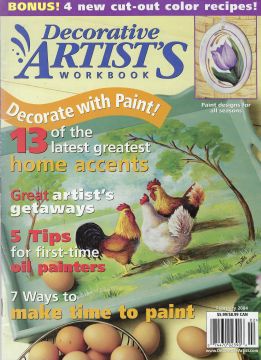 Decorative Artist's Workbook - 2004 February