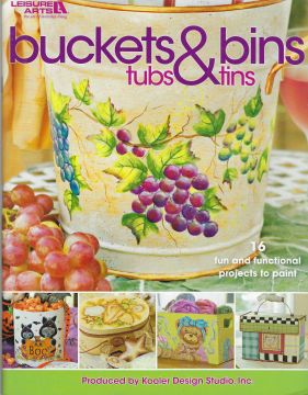 Buckets & Bins Tubs & Tins - Multi-Artist