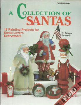 A Collection of Santas - Ginger Edwards