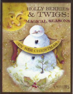 Holly Berries and Twigs Magical Seasons - Kim Christmas
