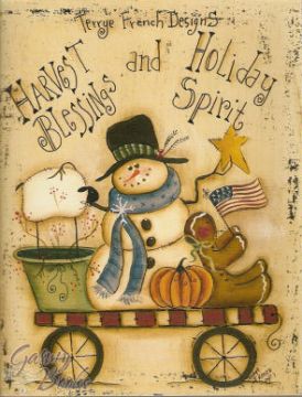 Harvest Blessings and Holiday Spirit - Terrye French - OOP