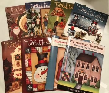 NEW - 8 Mary Jo Tuttle Books LOT 1