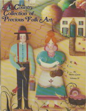 A Country Collection of Precious Folk Art - Helen Cavin - OOP