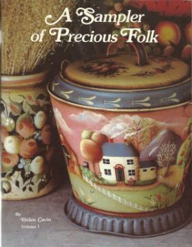 A Sampler of Precious Folk Art - Helen Cavin - OOP