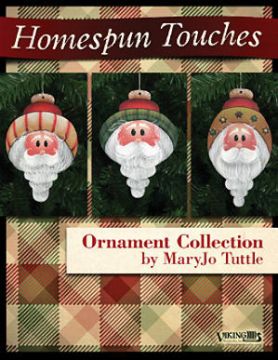 Homespun Touches : Ornament Collection - Mary Jo Tuttle