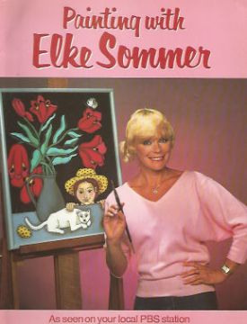 Painting with Elke Sommer