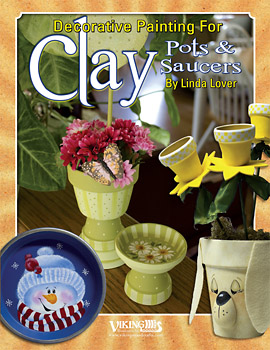 Decorative Painting for Clay Pots and Saucers - Linda Lover